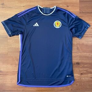 Adidas Men’s Scotland National Team Large Home Replica Soccer Football Jersey